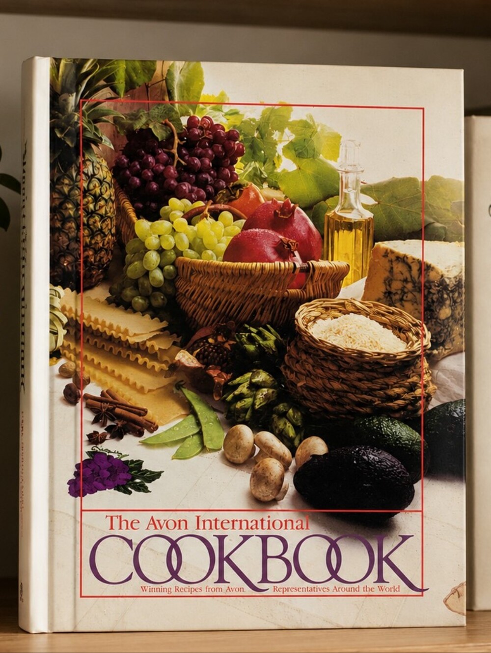 Vintage Avon International Cookbook Hardcover • Recipes From Around the World